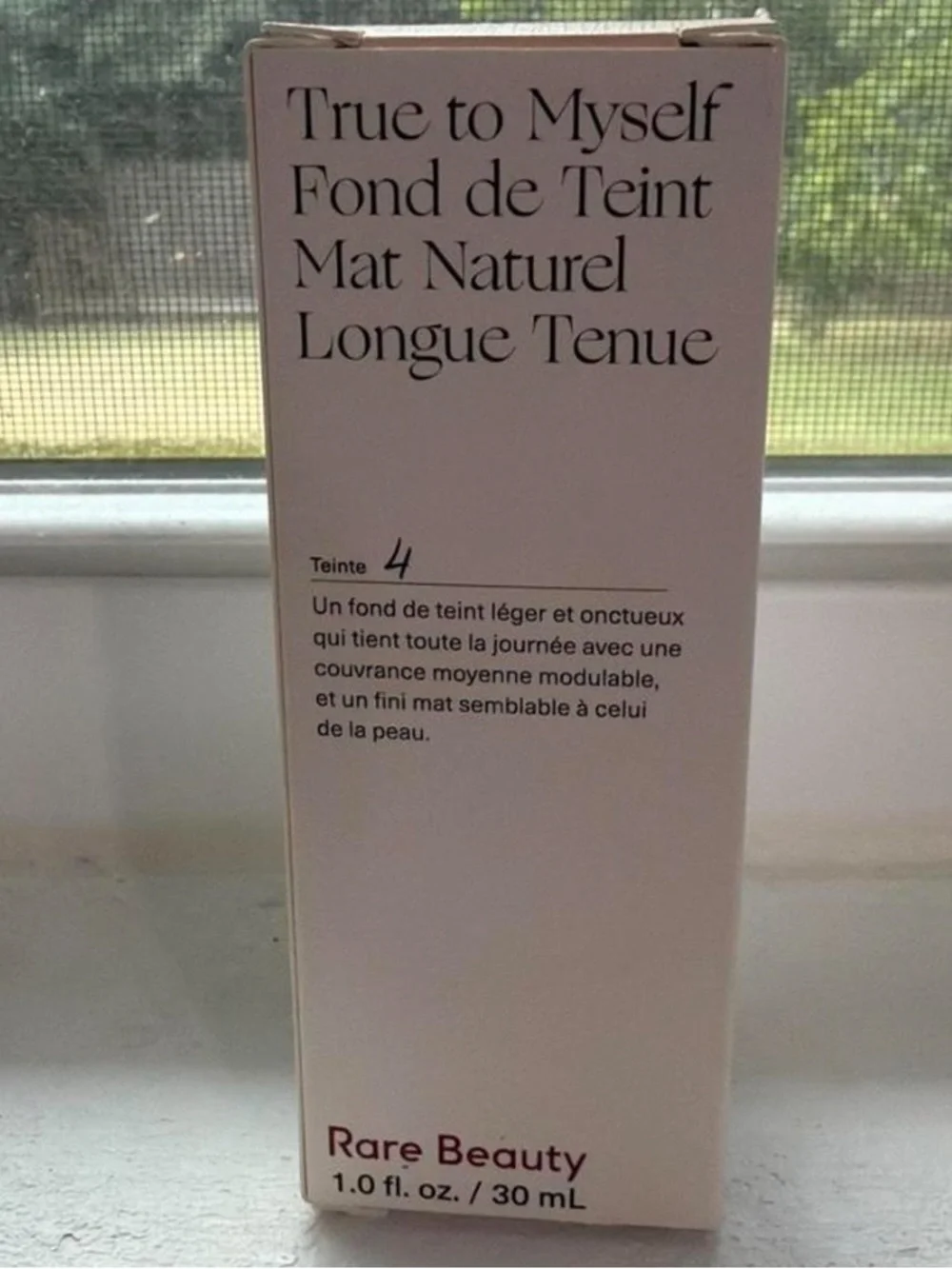 Rare Beauty True to Myself Matte Foundation - Light 4 - Cream Beige